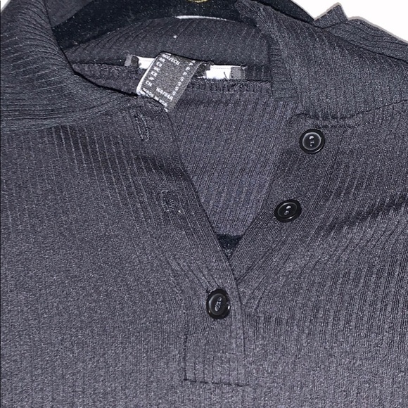 Black Collard Dress Forever 21 Grunge Small - Picture 3 of 3